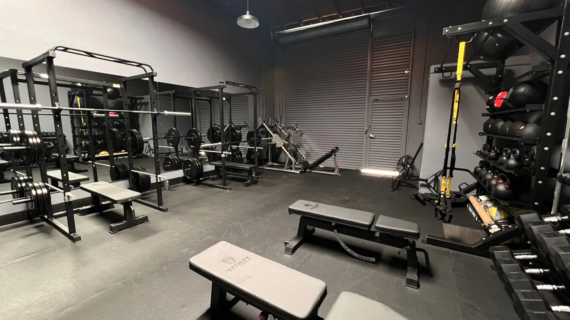 The Iron Ambition training floor in Laguna Hills